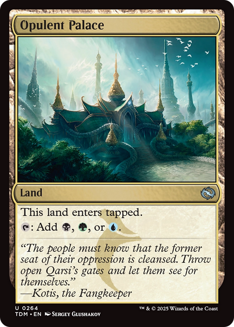 Opulent Palace [Tarkir: Dragonstorm] | Lots Moore NSW