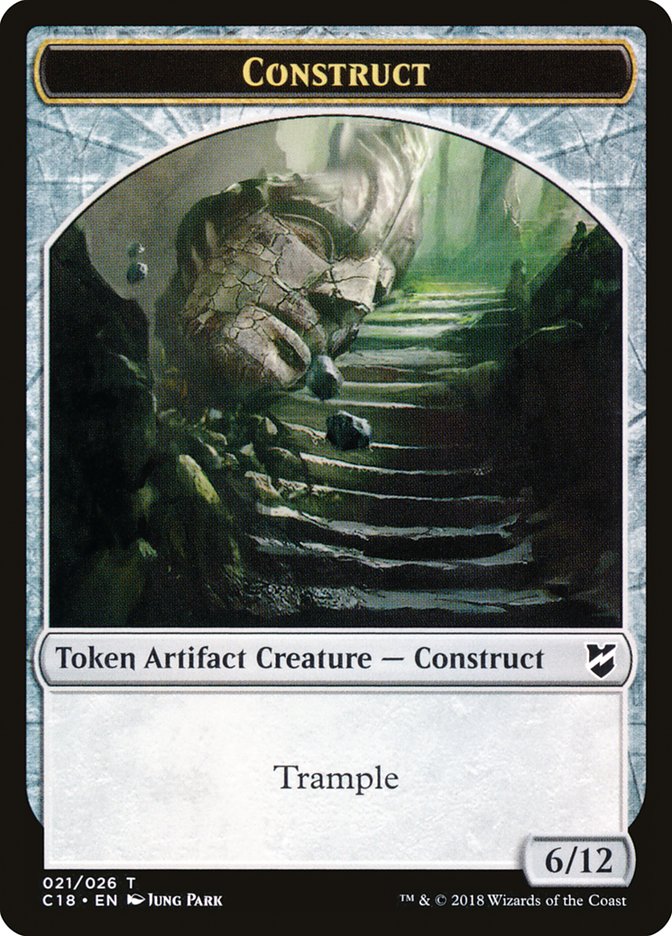 Clue // Construct (021) Double-Sided Token [Commander 2018 Tokens] | Lots Moore NSW
