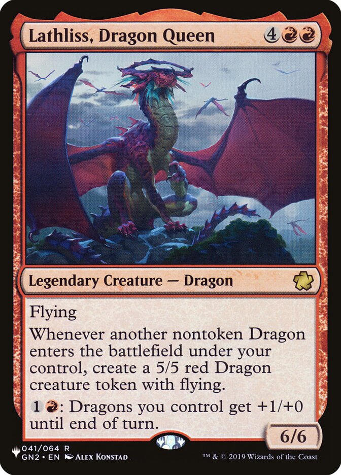 Lathliss, Dragon Queen [The List] | Lots Moore NSW