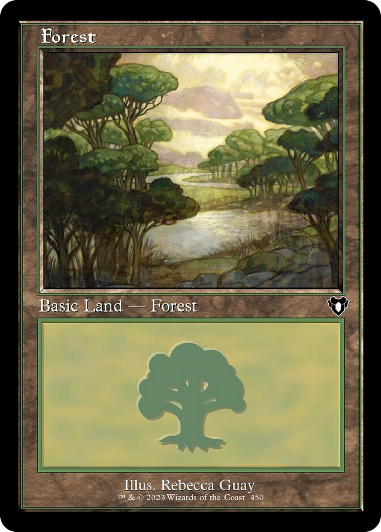 Forest (450) (Retro) [Commander Masters] | Lots Moore NSW