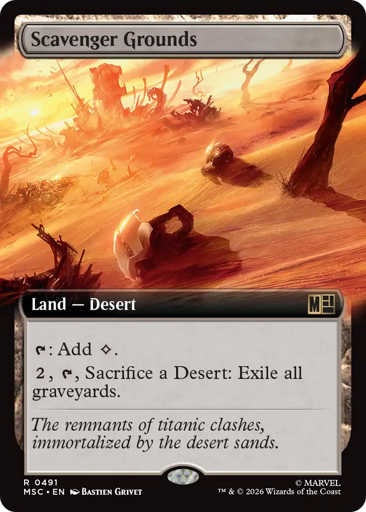 Scavenger Grounds (Extended Art) [Marvel Super Heroes Commander] | Lots Moore NSW