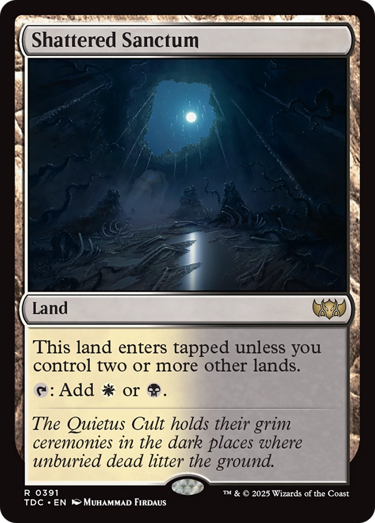 Shattered Sanctum [Tarkir: Dragonstorm Commander] | Lots Moore NSW