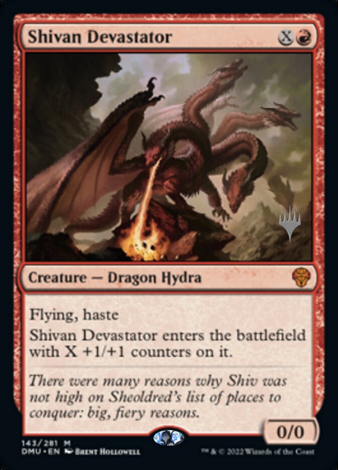 Shivan Devastator (Promo Pack) [Dominaria United Promos] | Lots Moore NSW