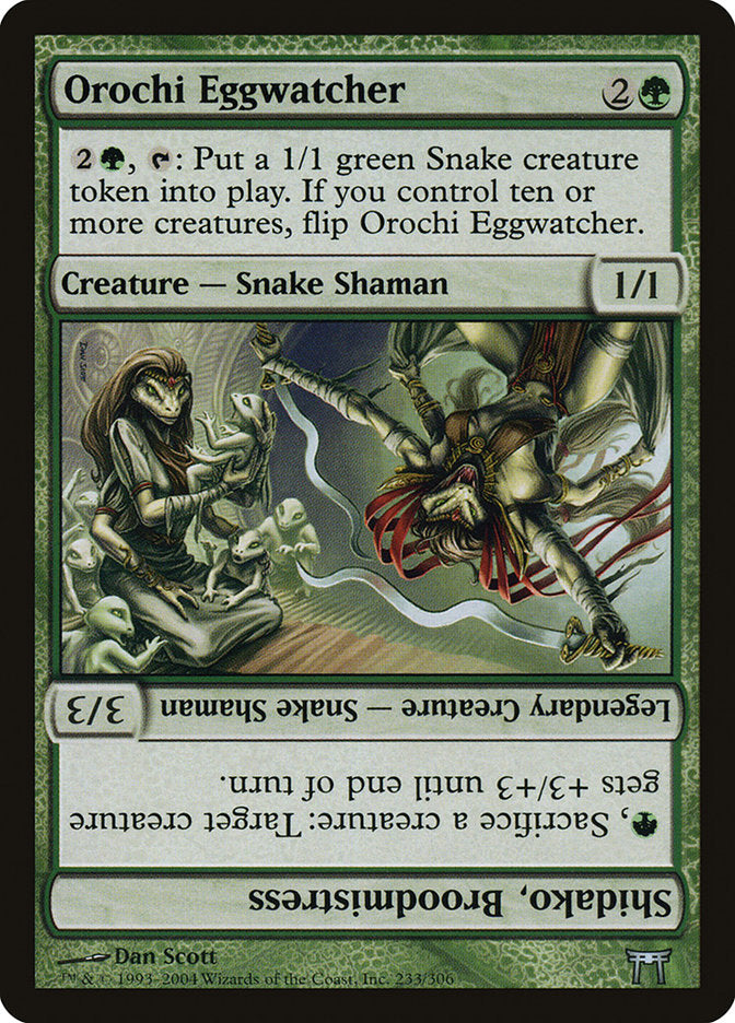 Orochi Eggwatcher // Shidako, Broodmistress [Champions of Kamigawa] | Lots Moore NSW