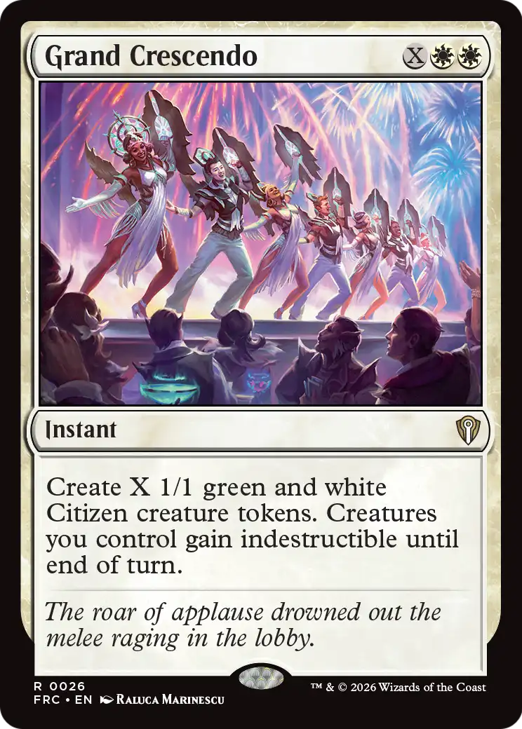 Grand Crescendo [Reality Fracture Commander] | Lots Moore NSW