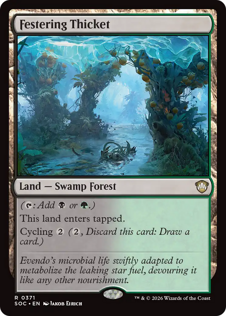 Festering Thicket [Secrets of Strixhaven Commander] | Lots Moore NSW