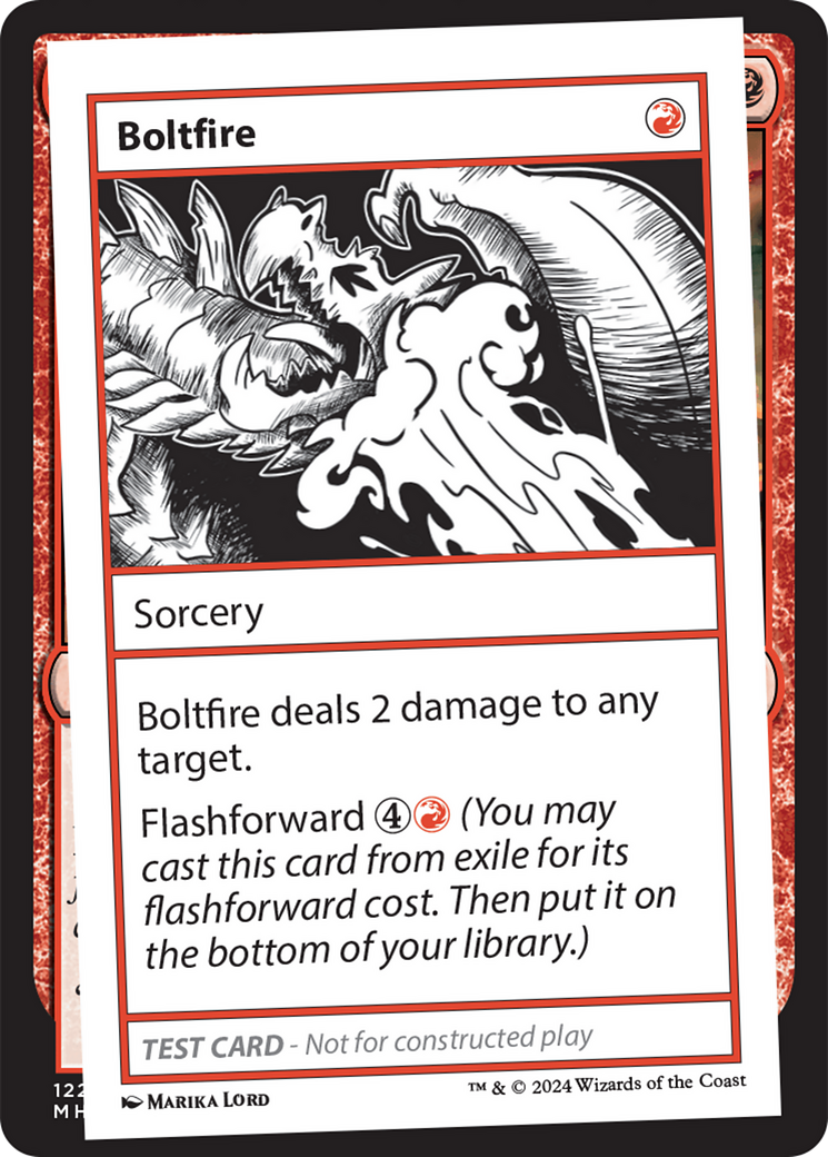 Boltfire [Mystery Booster 2 Playtest Cards] | Lots Moore NSW