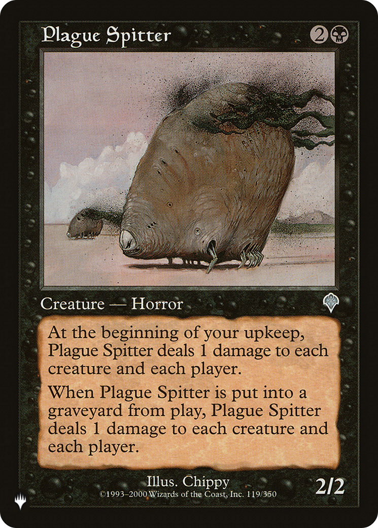 Plague Spitter [The List] | Lots Moore NSW