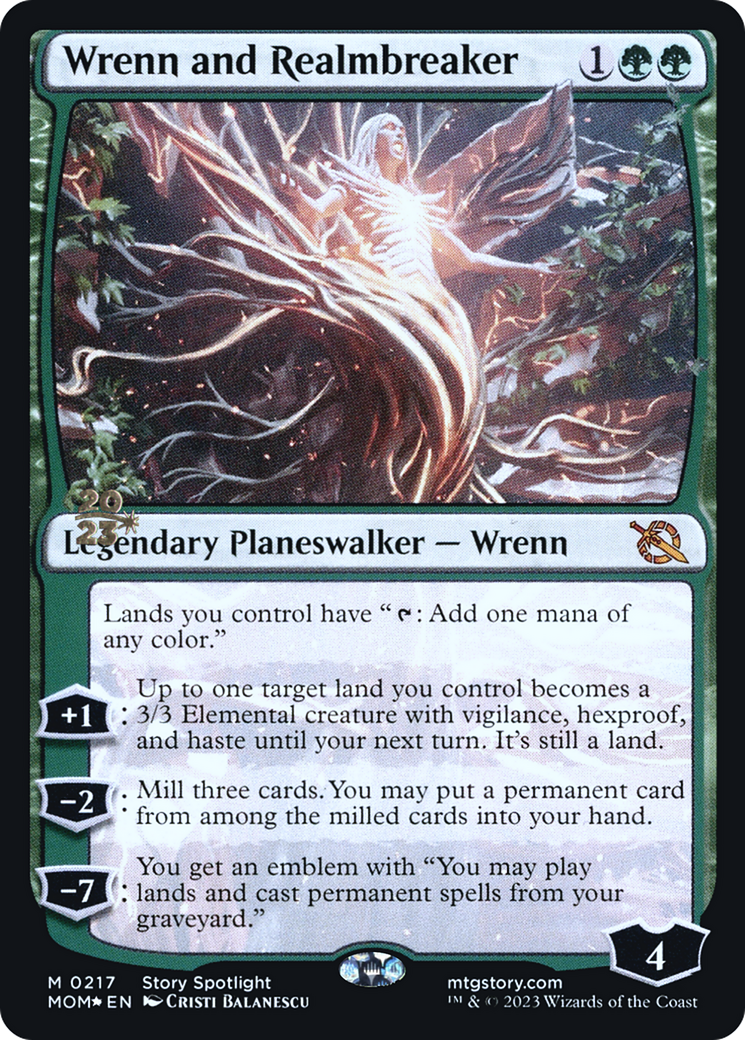 Wrenn and Realmbreaker [March of the Machine Prerelease Promos] | Lots Moore NSW