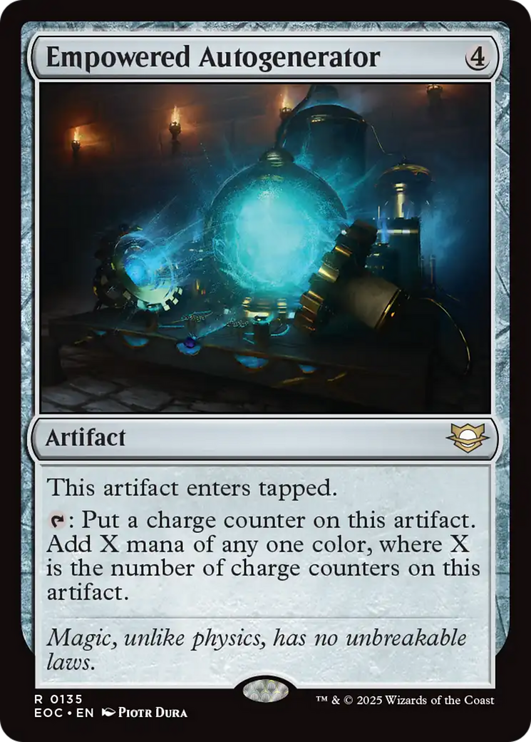 Empowered Autogenerator [Edge of Eternities Commander] | Lots Moore NSW