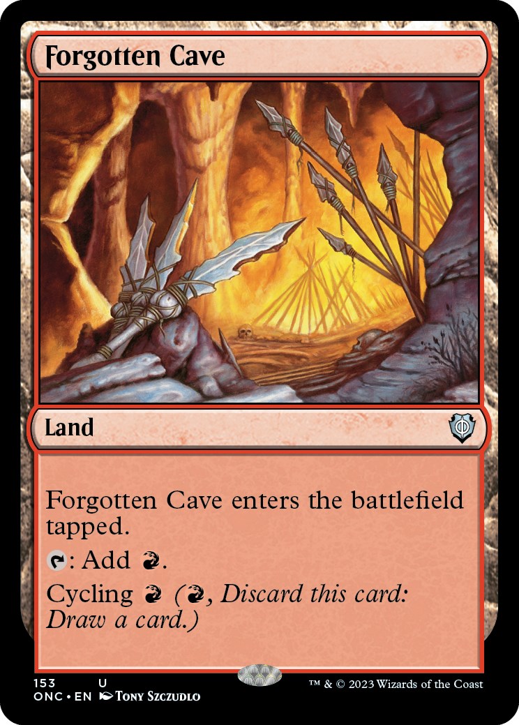 Forgotten Cave [Phyrexia: All Will Be One Commander] | Lots Moore NSW