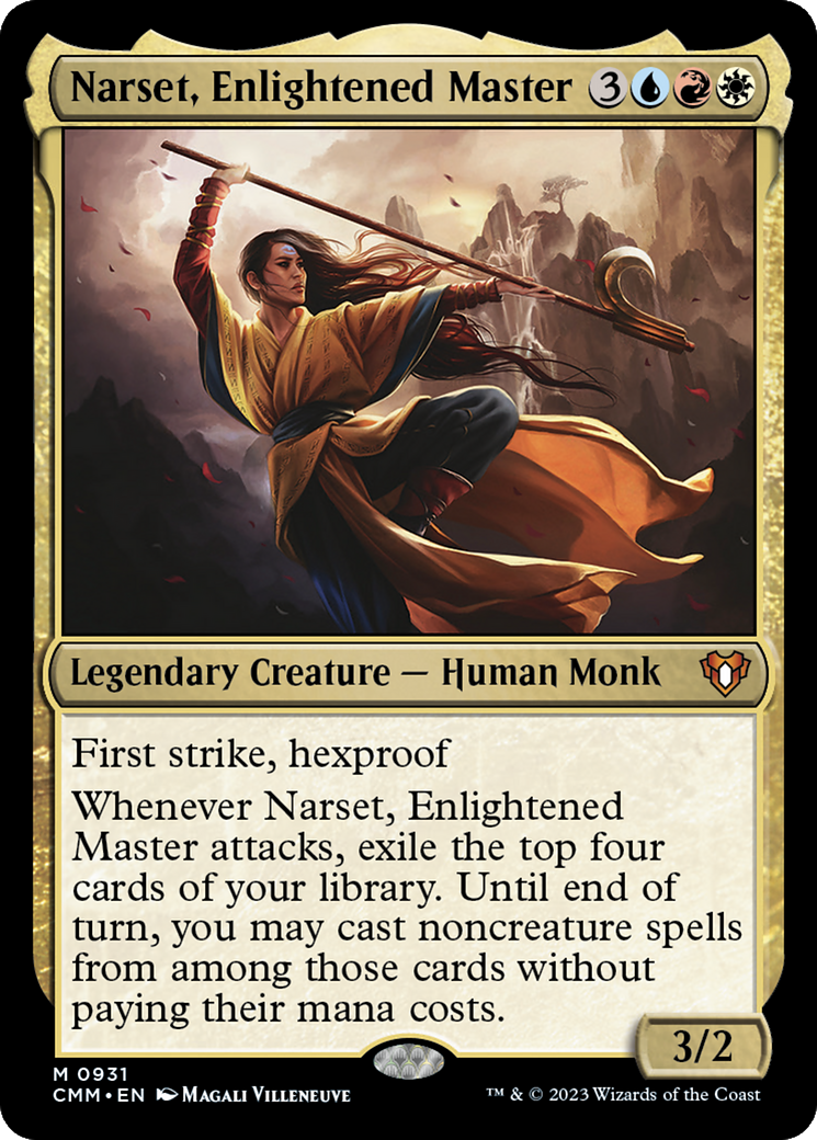 Narset, Enlightened Master [Commander Masters] | Lots Moore NSW