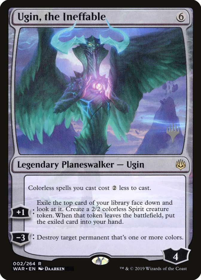 Ugin, the Ineffable (Promo Pack) [War of the Spark Promos] | Lots Moore NSW