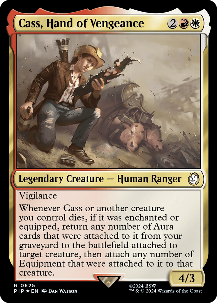 Cass, Hand of Vengeance (Surge Foil) [Fallout] | Lots Moore NSW