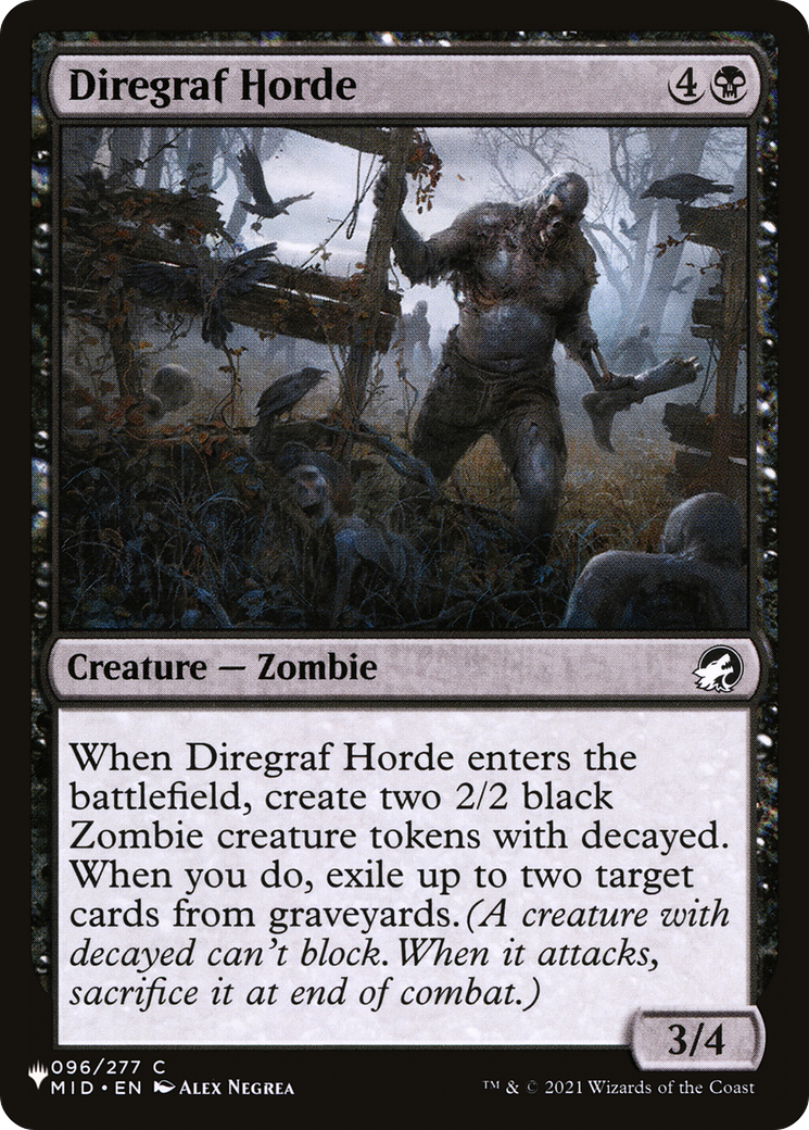 Diregraf Horde [The List] | Lots Moore NSW