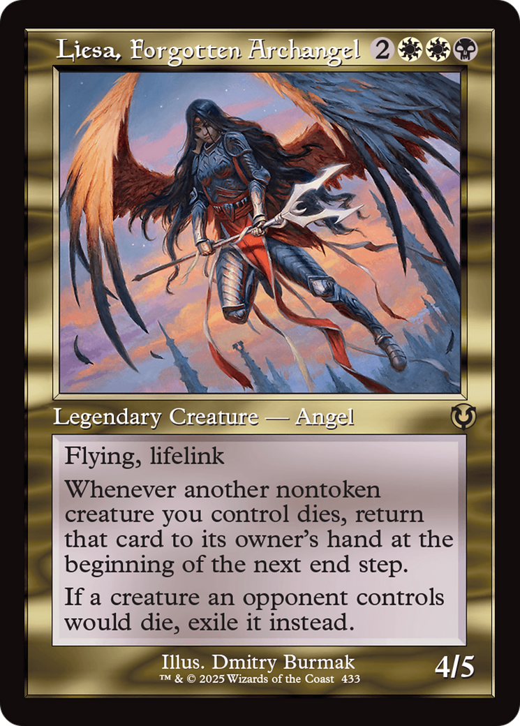 Liesa, Forgotten Archangel (Retro Frame) [Innistrad Remastered] | Lots Moore NSW