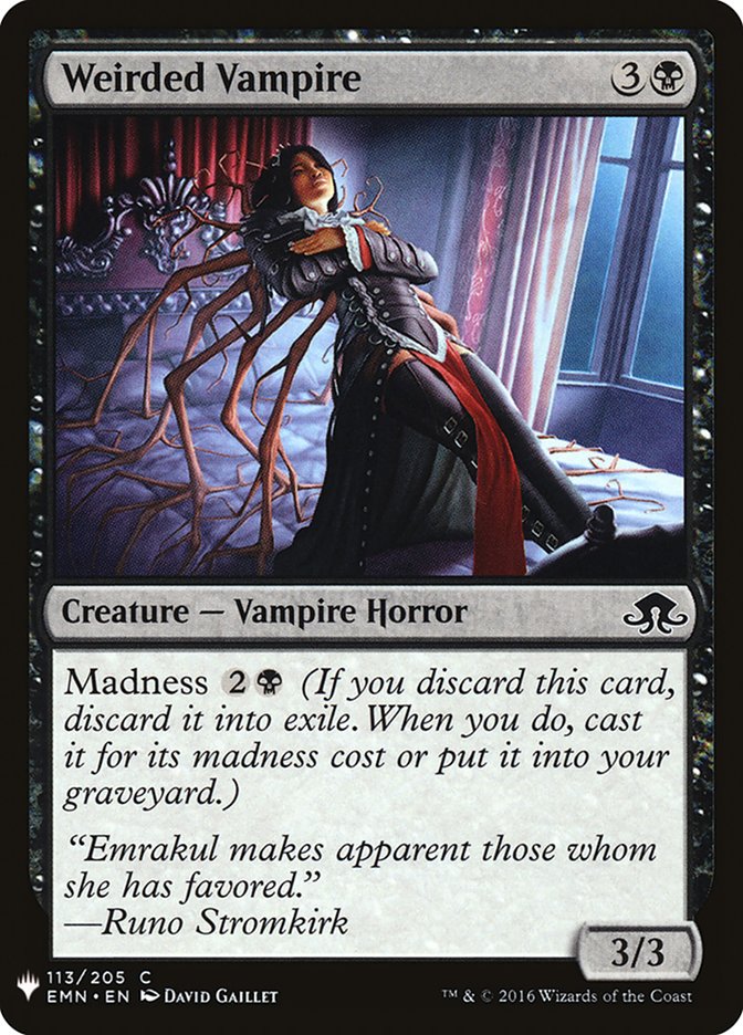 Weirded Vampire [Mystery Booster] | Lots Moore NSW