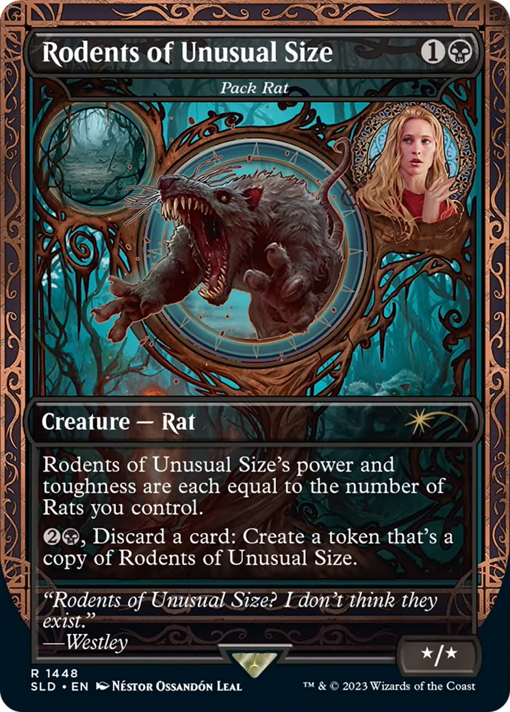 Rodents of Unusual Size - Pack Rat [Secret Lair Drop Series] | Lots Moore NSW