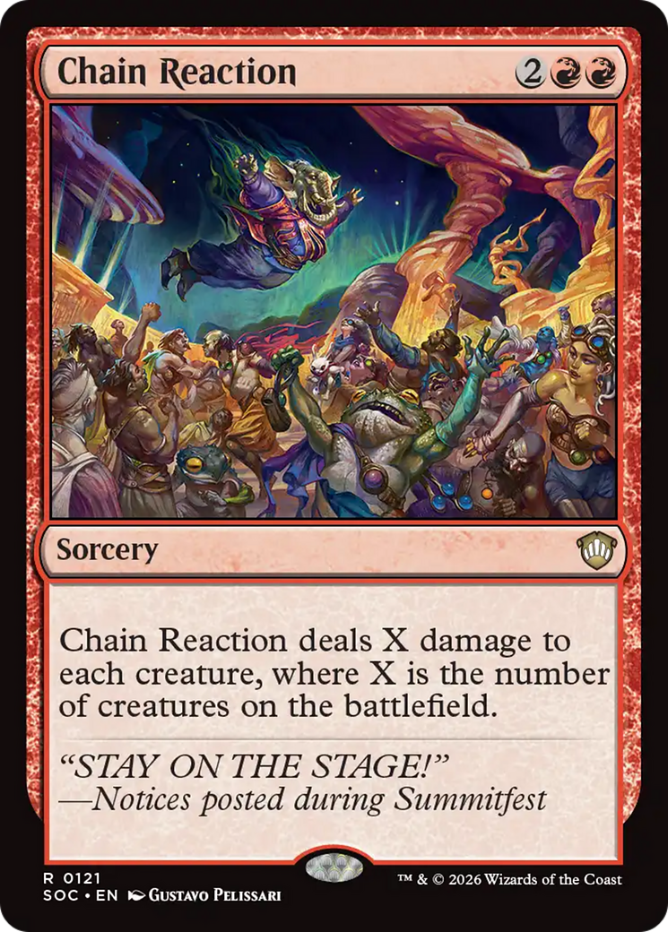 Chain Reaction [Secrets of Strixhaven Commander] | Lots Moore NSW