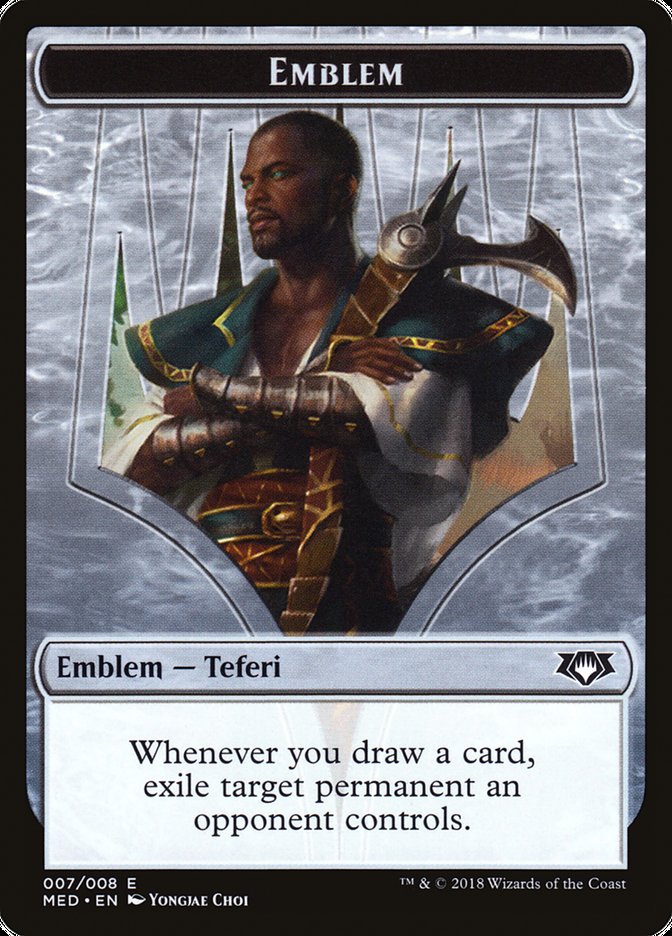 Teferi, Hero of Dominaria Emblem [Mythic Edition Tokens] | Lots Moore NSW