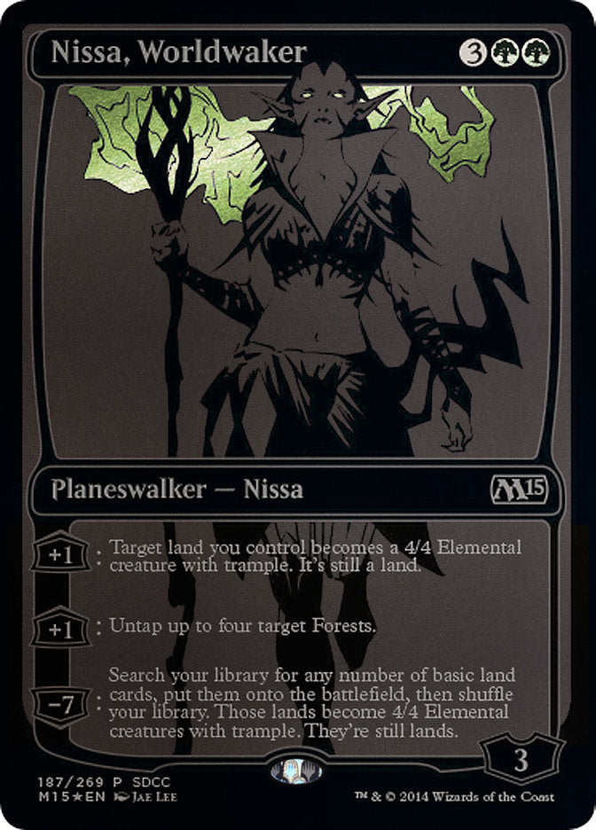 Nissa, Worldwaker [San Diego Comic-Con 2014] | Lots Moore NSW