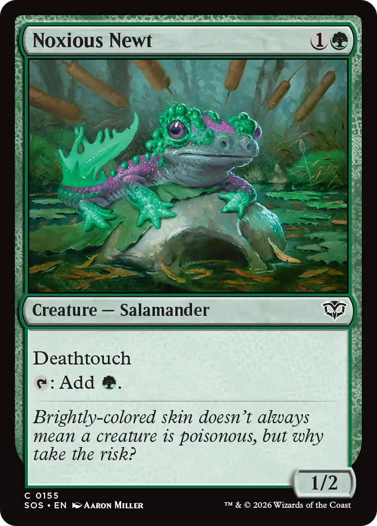 Noxious Newt [Secrets of Strixhaven] | Lots Moore NSW