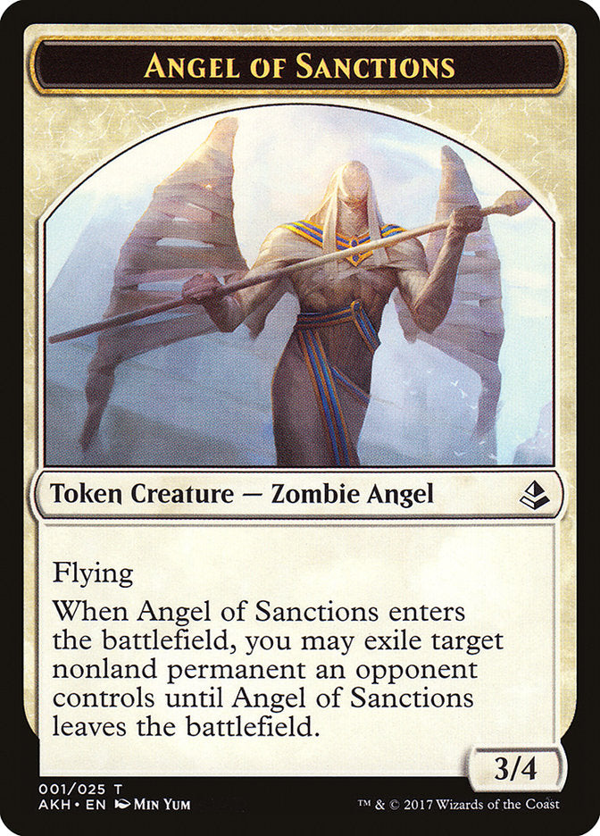 Angel of Sanctions // Drake Double-Sided Token [Amonkhet Tokens] | Lots Moore NSW
