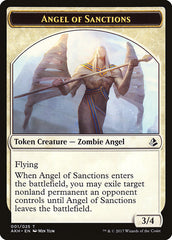 Angel of Sanctions // Drake Double-Sided Token [Amonkhet Tokens] | Lots Moore NSW