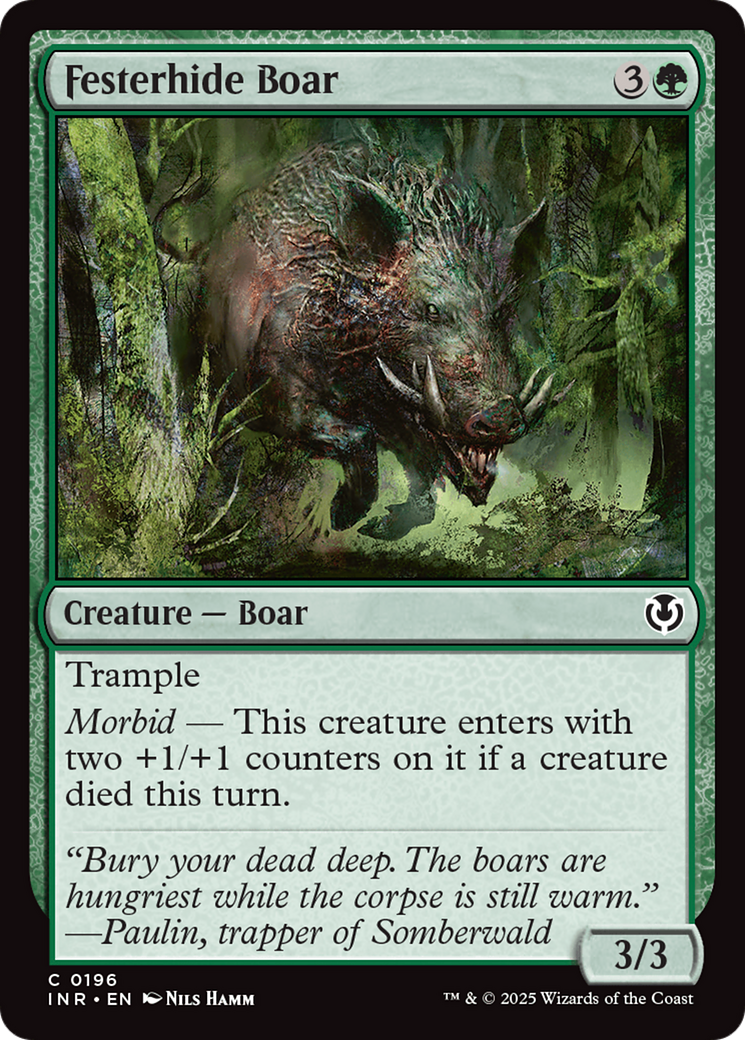 Festerhide Boar [Innistrad Remastered] | Lots Moore NSW