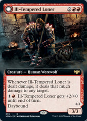 Ill-Tempered Loner // Howlpack Avenger (Extended Art) [Innistrad: Crimson Vow] | Lots Moore NSW