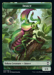 Ogre // Insect Double-Sided Token [Streets of New Capenna Commander Tokens] | Lots Moore NSW