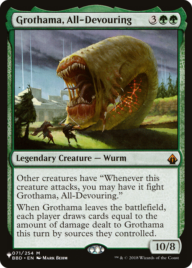 Grothama, All-Devouring [The List Reprints] | Lots Moore NSW