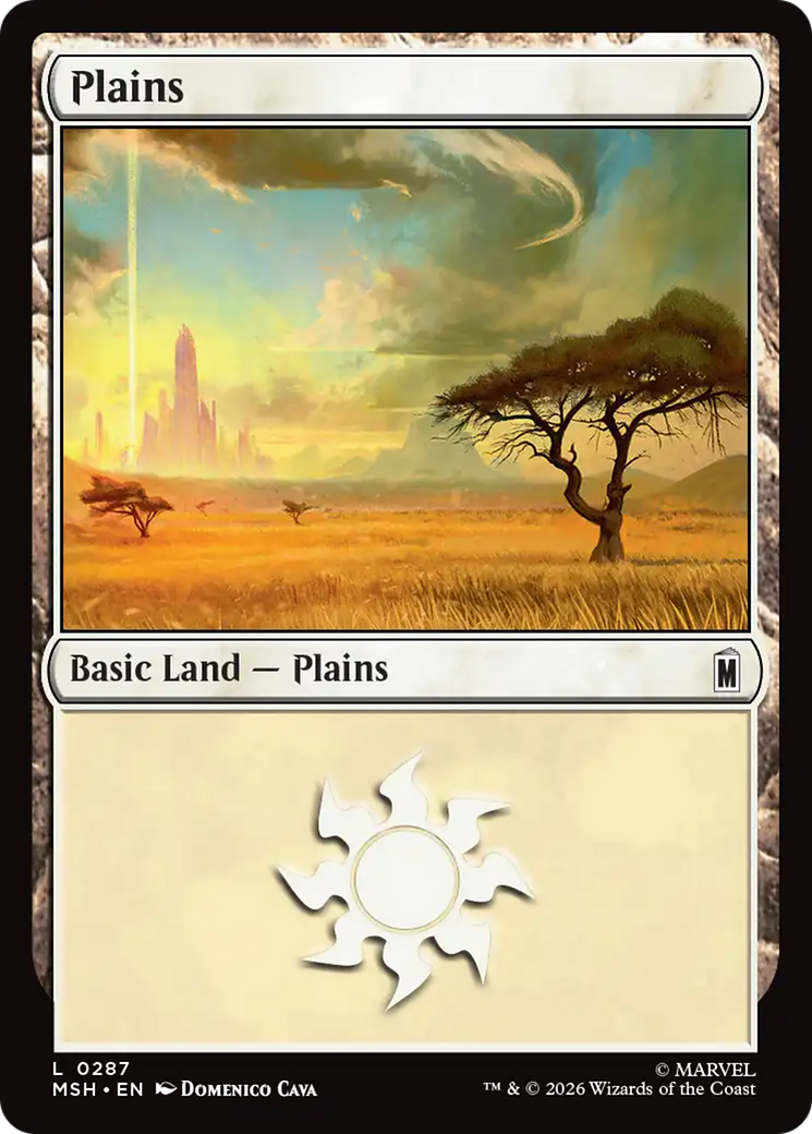 Plains (0287) [Marvel Super Heroes] | Lots Moore NSW