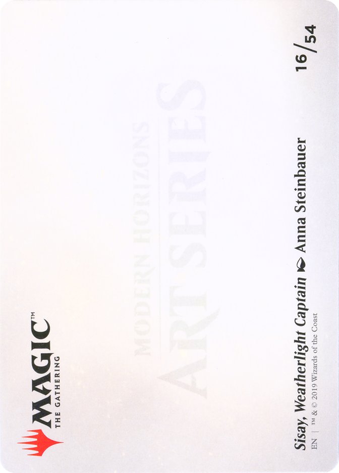 Sisay, Weatherlight Captain // Sisay, Weatherlight Captain [Modern Horizons Art Series] | Lots Moore NSW