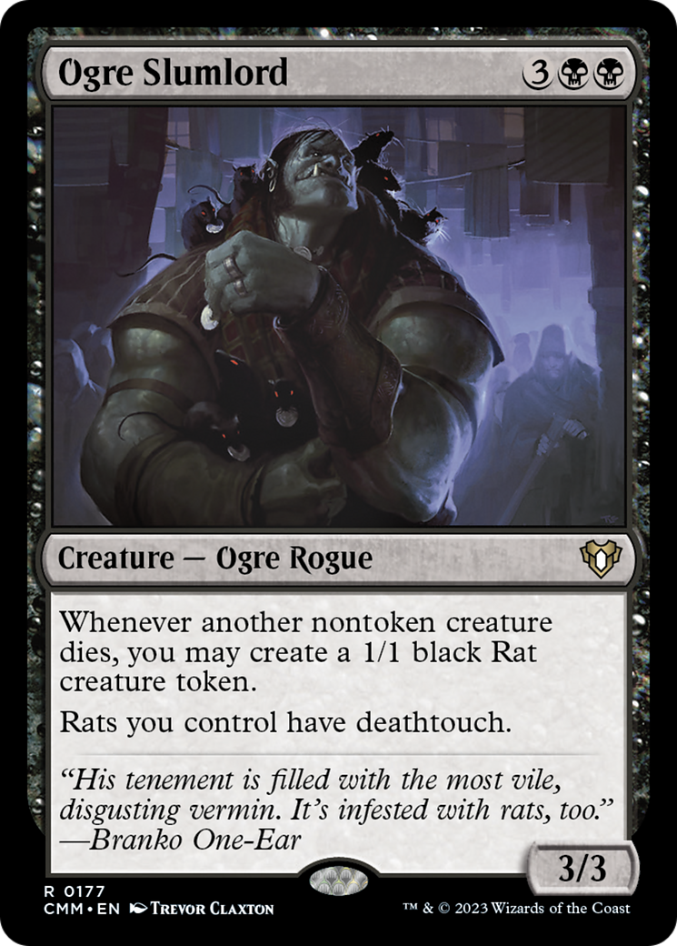 Ogre Slumlord [Commander Masters] | Lots Moore NSW