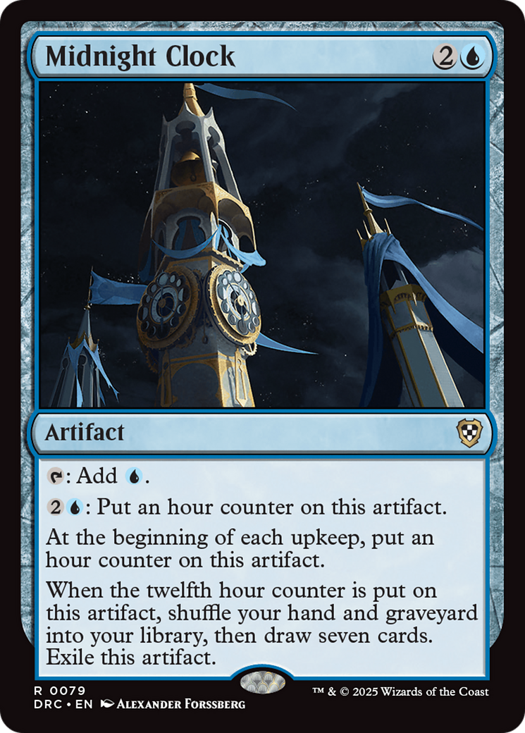 Midnight Clock [Aetherdrift Commander] | Lots Moore NSW