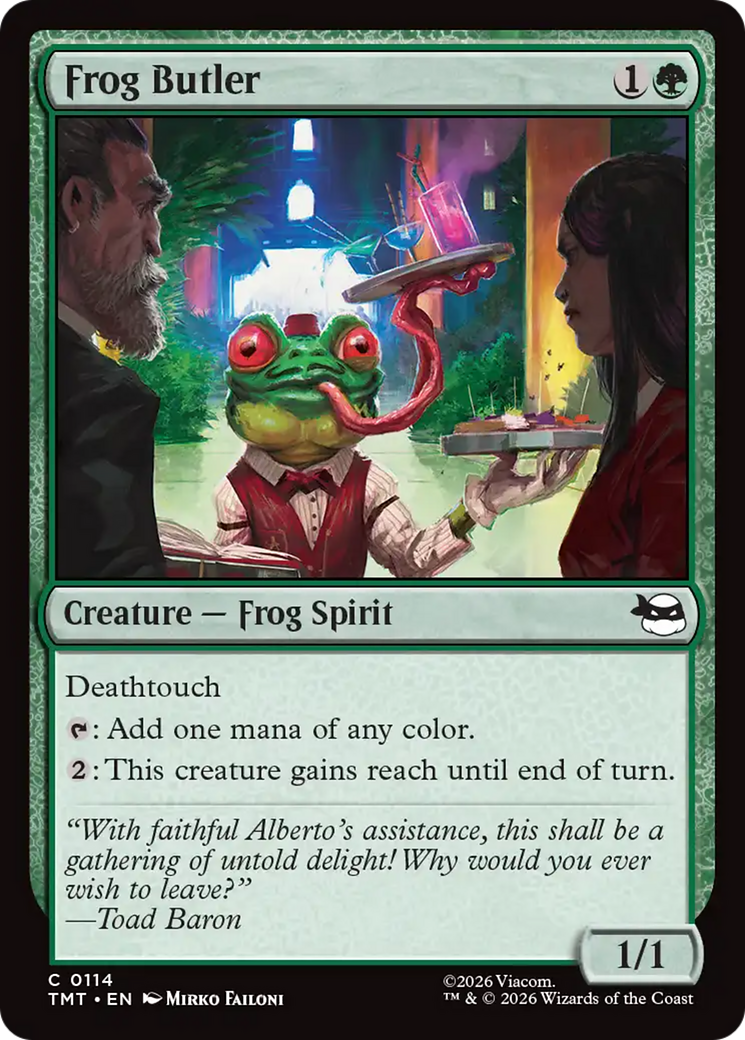 Frog Butler [Teenage Mutant Ninja Turtles] | Lots Moore NSW