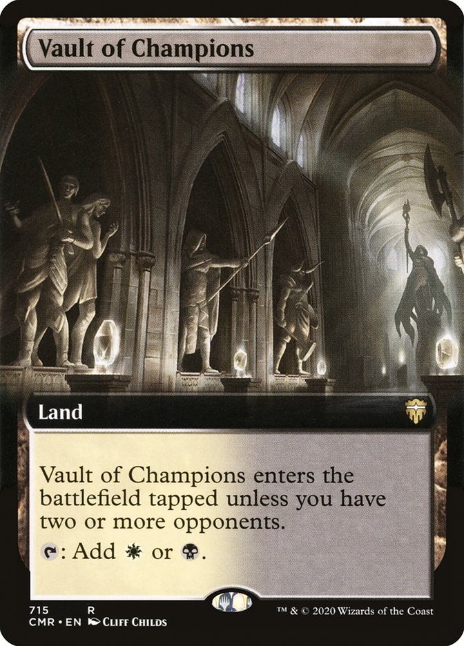 Vault of Champions (Extended Art) [Commander Legends] | Lots Moore NSW