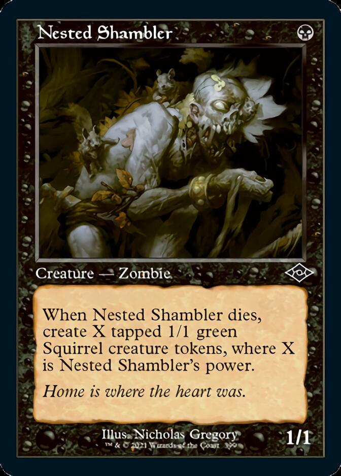 Nested Shambler (Retro) [Modern Horizons 2] | Lots Moore NSW