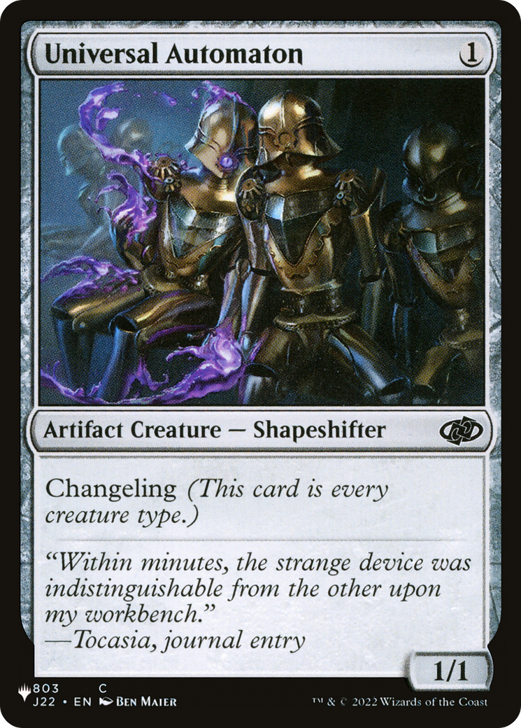 Universal Automaton (J22) [The List] | Lots Moore NSW