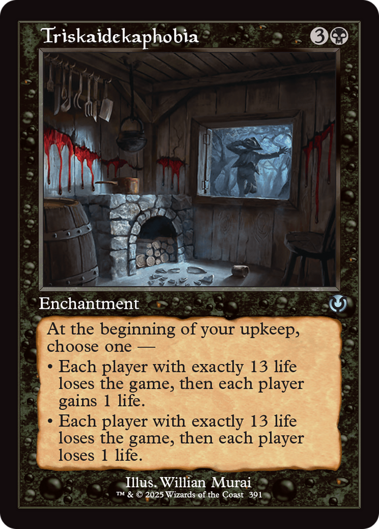 Triskaidekaphobia (Retro Frame) [Innistrad Remastered] | Lots Moore NSW