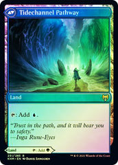 Barkchannel Pathway // Tidechannel Pathway [Kaldheim Prerelease Promos] | Lots Moore NSW