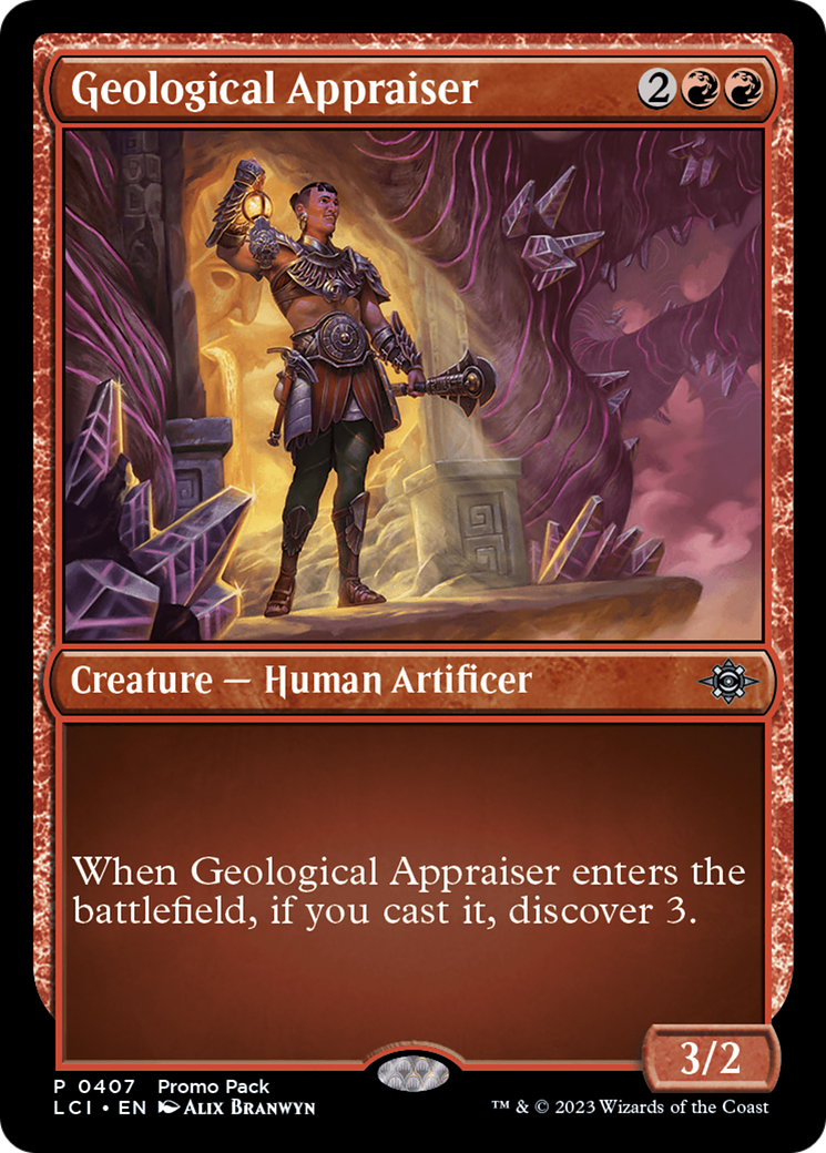 Geological Appraiser [The Lost Caverns of Ixalan Promos] | Lots Moore NSW