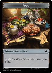 Food // Pawpatch Recruit Double-Sided Token [Bloomburrow Tokens] | Lots Moore NSW