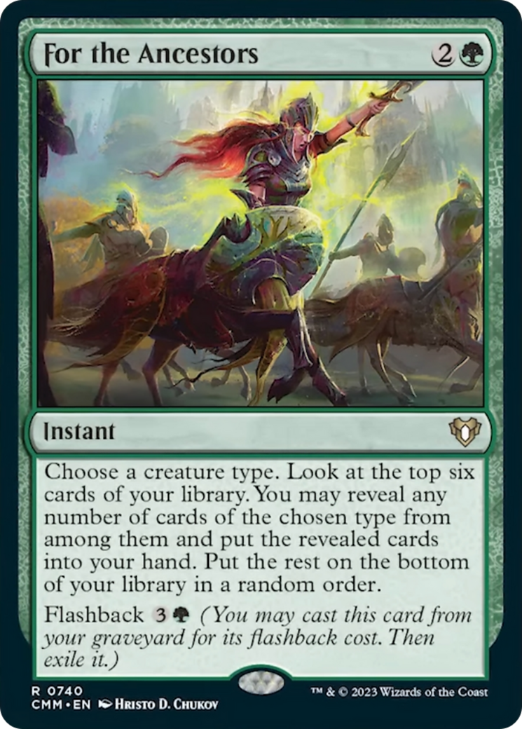 For the Ancestors [Commander Masters] | Lots Moore NSW