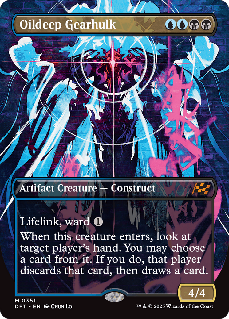 Oildeep Gearhulk (Borderless) [Aetherdrift] | Lots Moore NSW