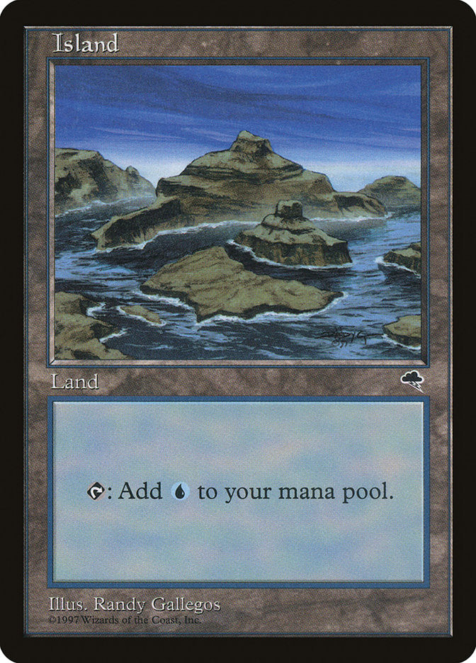 Island (Signature on Right / Blue Sky) [Tempest] | Lots Moore NSW