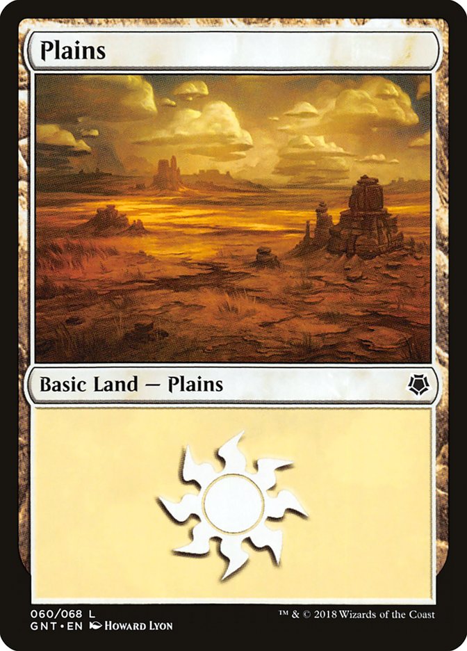 Plains (60) [Game Night 2018] | Lots Moore NSW
