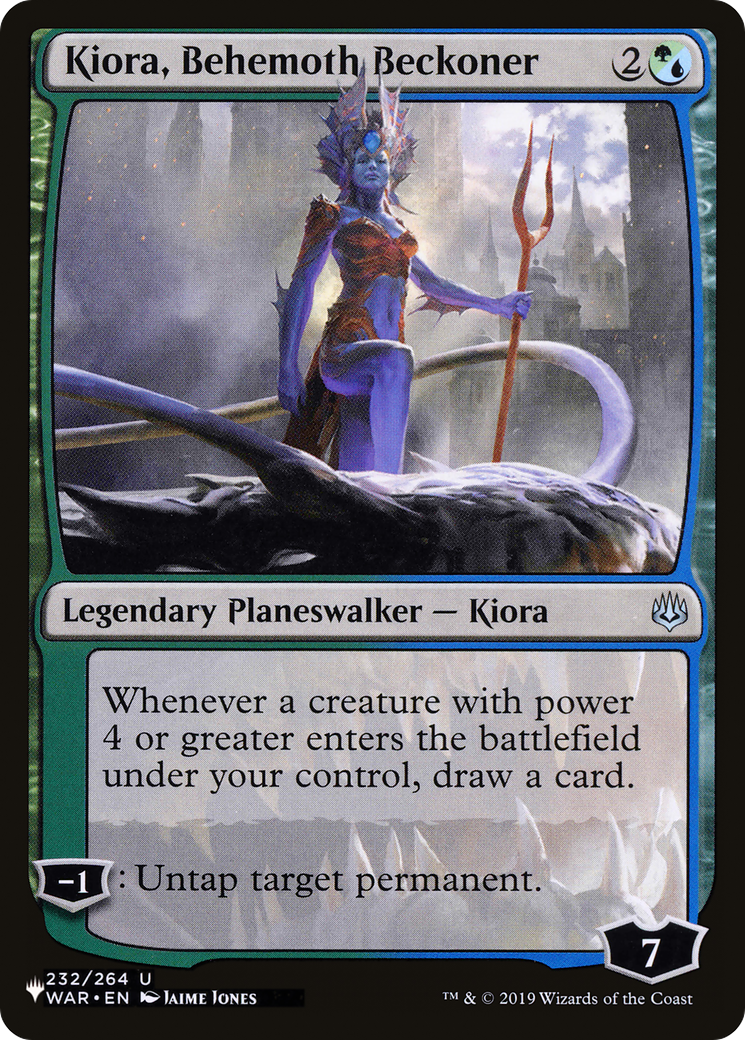 Kiora, Behemoth Beckoner [The List Reprints] | Lots Moore NSW