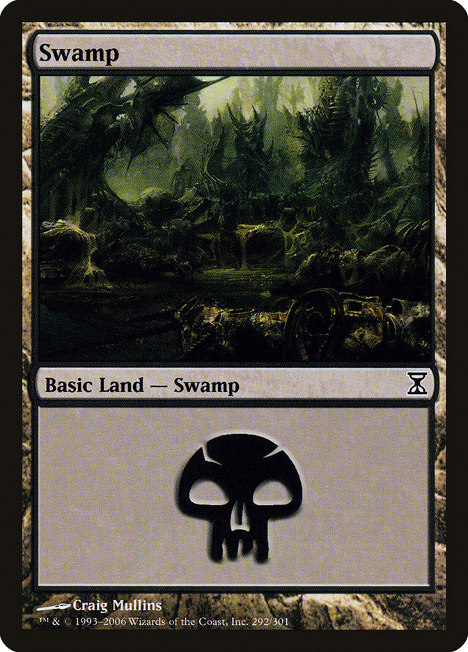 Swamp (292) [Time Spiral] | Lots Moore NSW